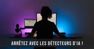 Miniature de l'article indiquant "Arrêtez les détecteurs d'IA".