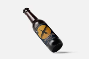 Graphisme pour une étiquette de bière artisanale alsacienne par Laura Maschio