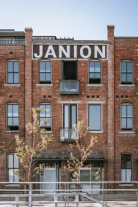 Photographie du bâtiment Janion à Victoria sur Vancouver Island