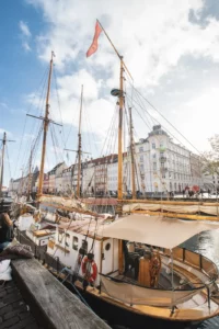 Photo du quartier Nyhavn au centre de Copenhague