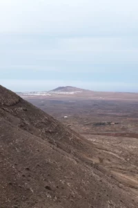 Paysage volcanique à Lanzarote aux îles Canaries