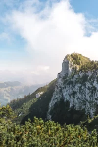 Sommet du Breitenstein dans les Alpes bavaroises