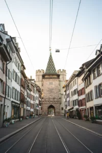 Photo de la Spalentor à Bâle