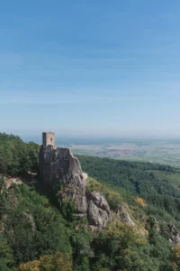 Château du Girsberg à Ribeauvillé en Alsace